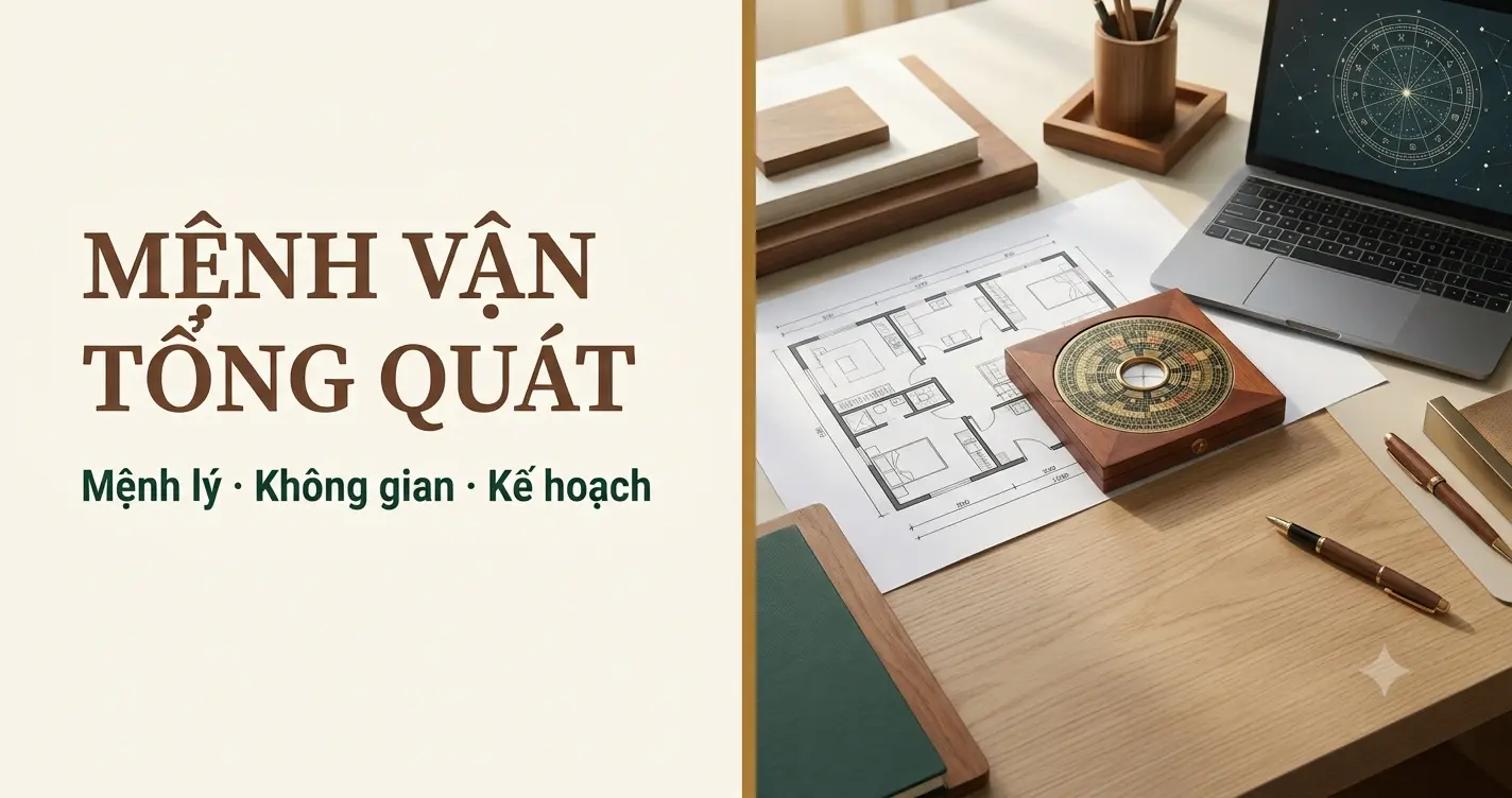 Tư vấn tổng hợp mệnh lý và phong thủy xác định việc cần ưu tiên