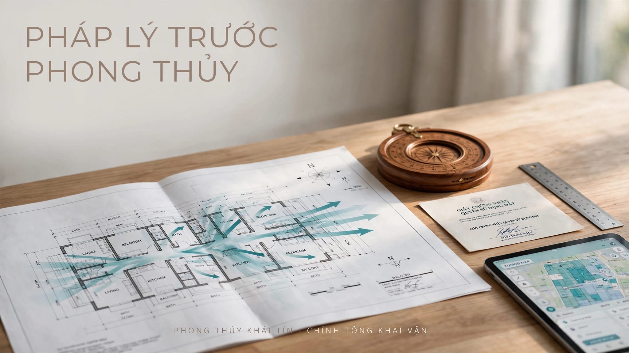 Kiểm tra pháp lý nhà đất và công năng trước khi xem phong thủy
