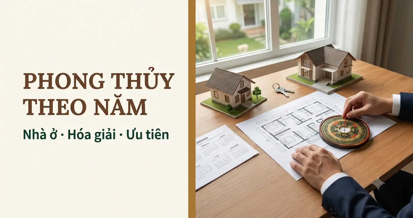 Rà soát phong thủy theo năm cho nhà ở hoặc khu đất
